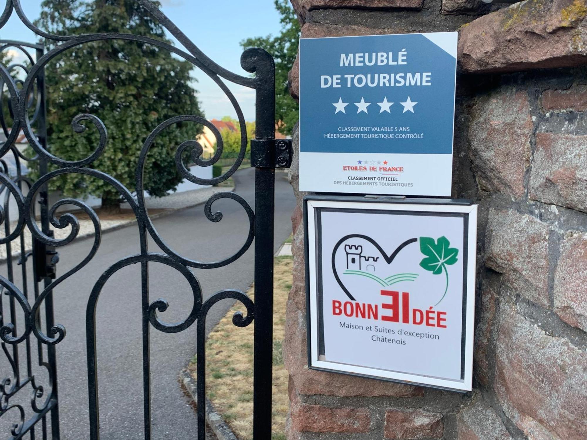 Bonne Idee - Suite Georges - Meuble De Tourisme 4 Etoiles Chatenois  Exterior photo